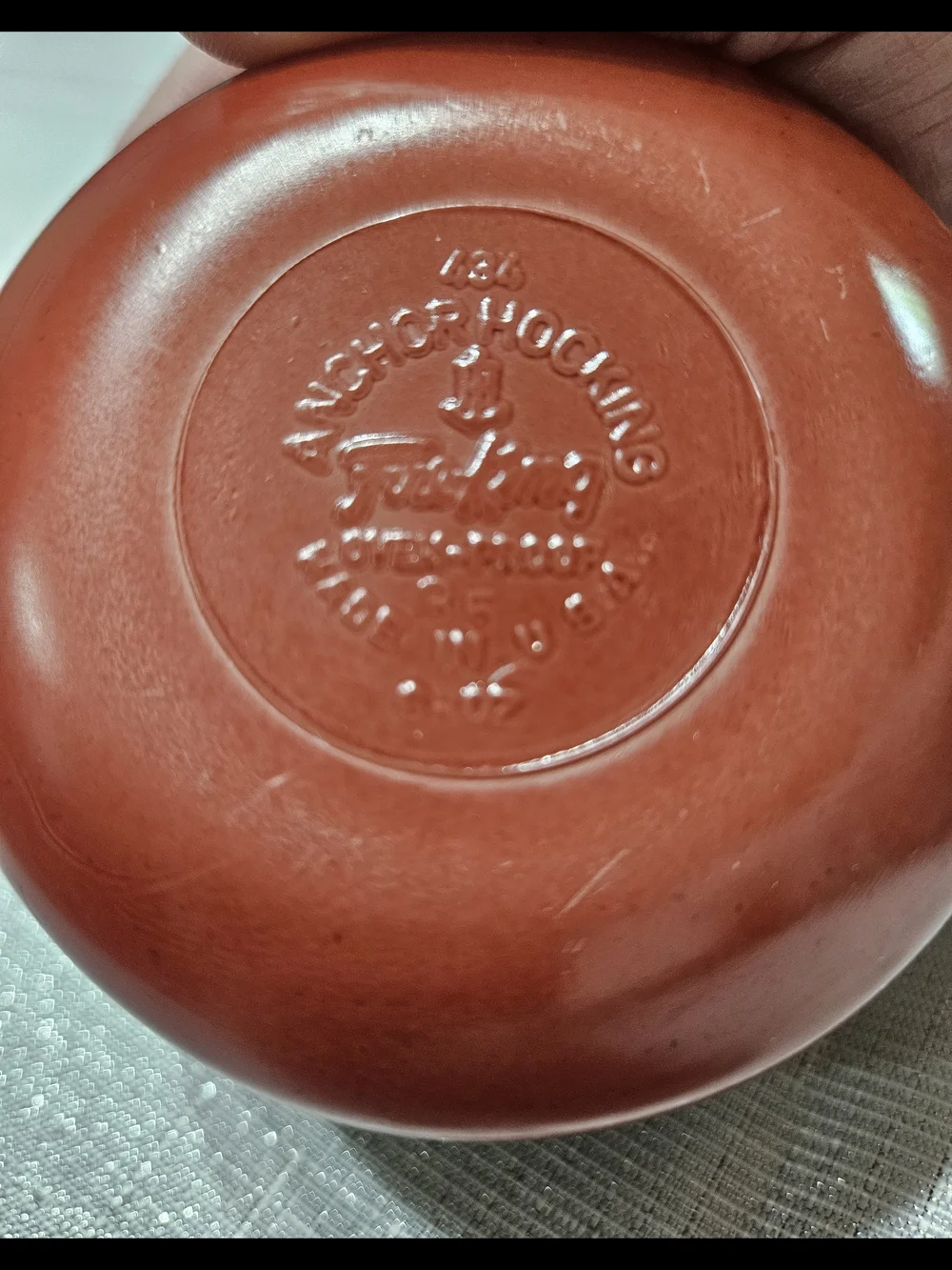 Anchor Hocking Ombre Small Bowl #434‎